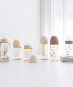 Bình sữa PPSU UBMOM 280ml họa tiết dễ thương