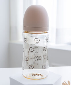 Bình sữa PPSU UBMOM 280ml họa tiết dễ thương
