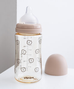 Bình sữa PPSU UBMOM 280ml họa tiết dễ thương